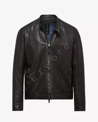 Brown Leather Jacket For Men