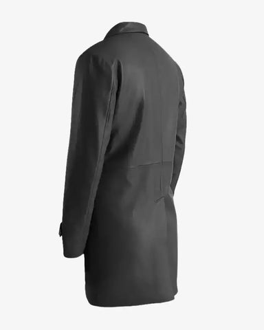 Classmith Black Leather Coat