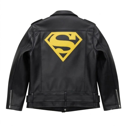Superboy Comic Leather Jacket