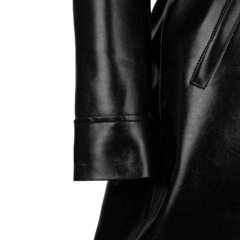 Cyberpunk 2077 Evelyn Parker Leather Trench Coat