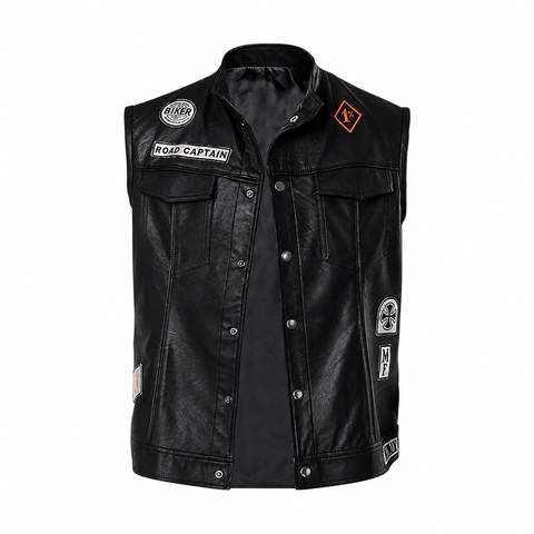 Deacon St. John Days Gone Biker Leather Vest