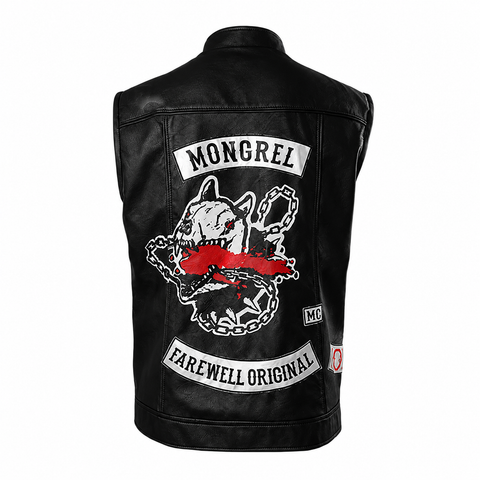 Deacon St. John Days Gone Biker Leather Vest