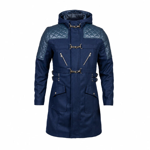 Devil May Cry 5 Nero Blue Coat with Hood