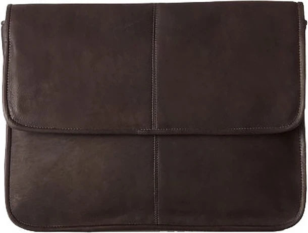 Edmond Brown Leather Underarm Envelope Briefcase