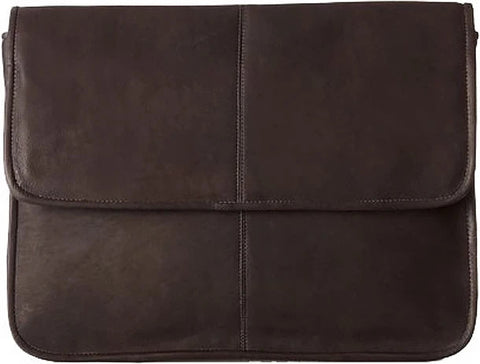 Edmond Brown Leather Underarm Envelope Briefcase