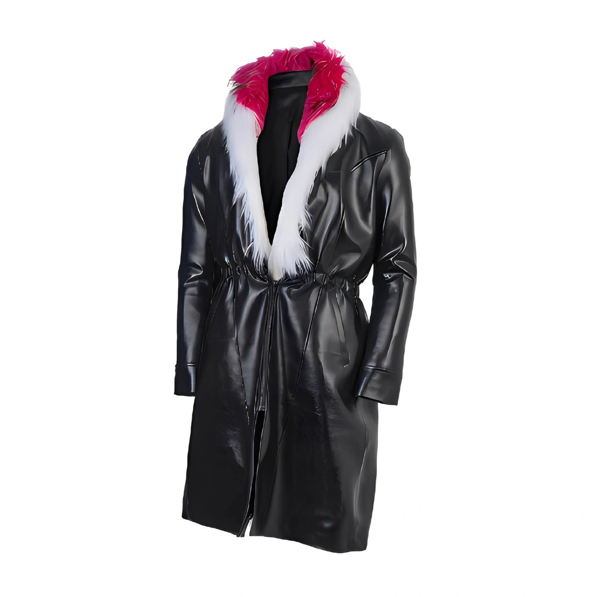 Cyberpunk 2077 Evelyn Parker Leather Trench Coat