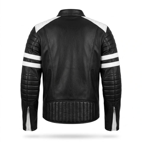 Tyler Durden Mayhem Black Leather Jacket