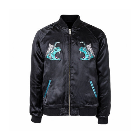 FFXV Black Bomber Jacket