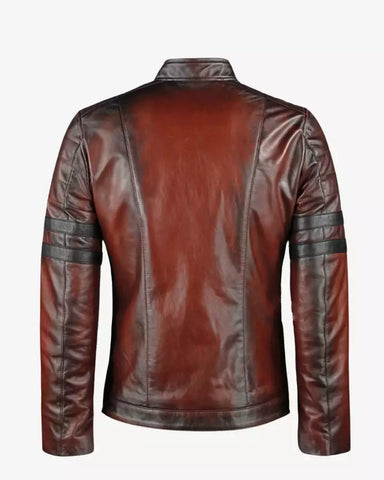 Flipster Boy Fashion Leather Black Biker Jacket