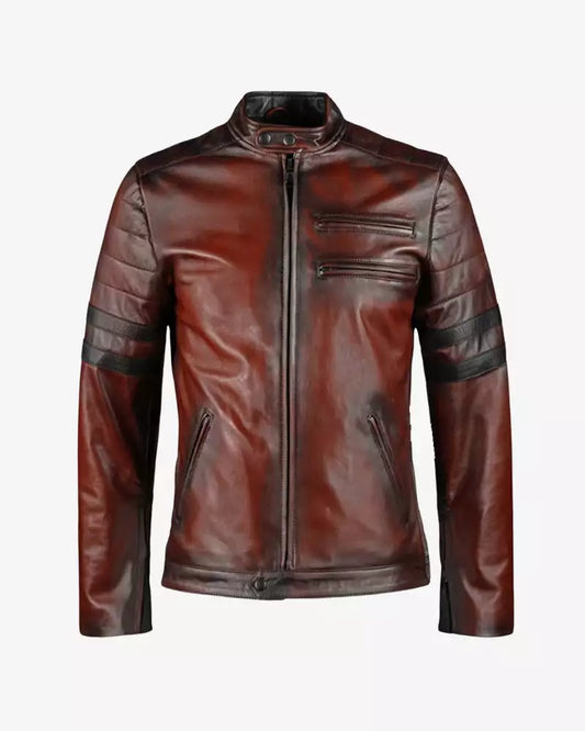 Flipster Boy Fashion Leather Black Biker Jacket 800