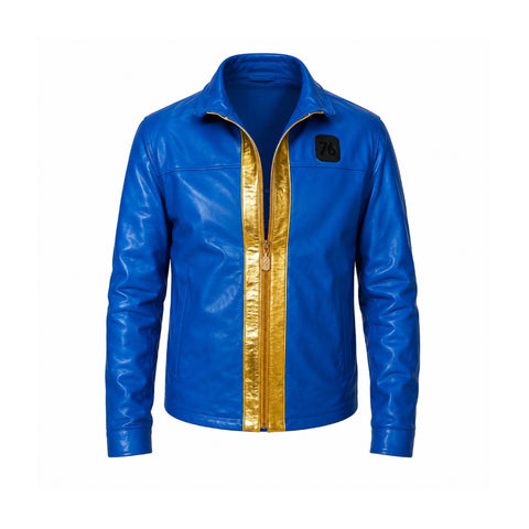 Game Fallout 76 Vault Blue Jacket