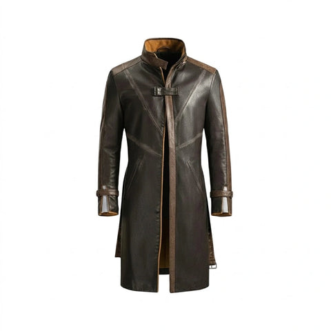 Game Watch Dogs Aiden Pearce Brown Coat