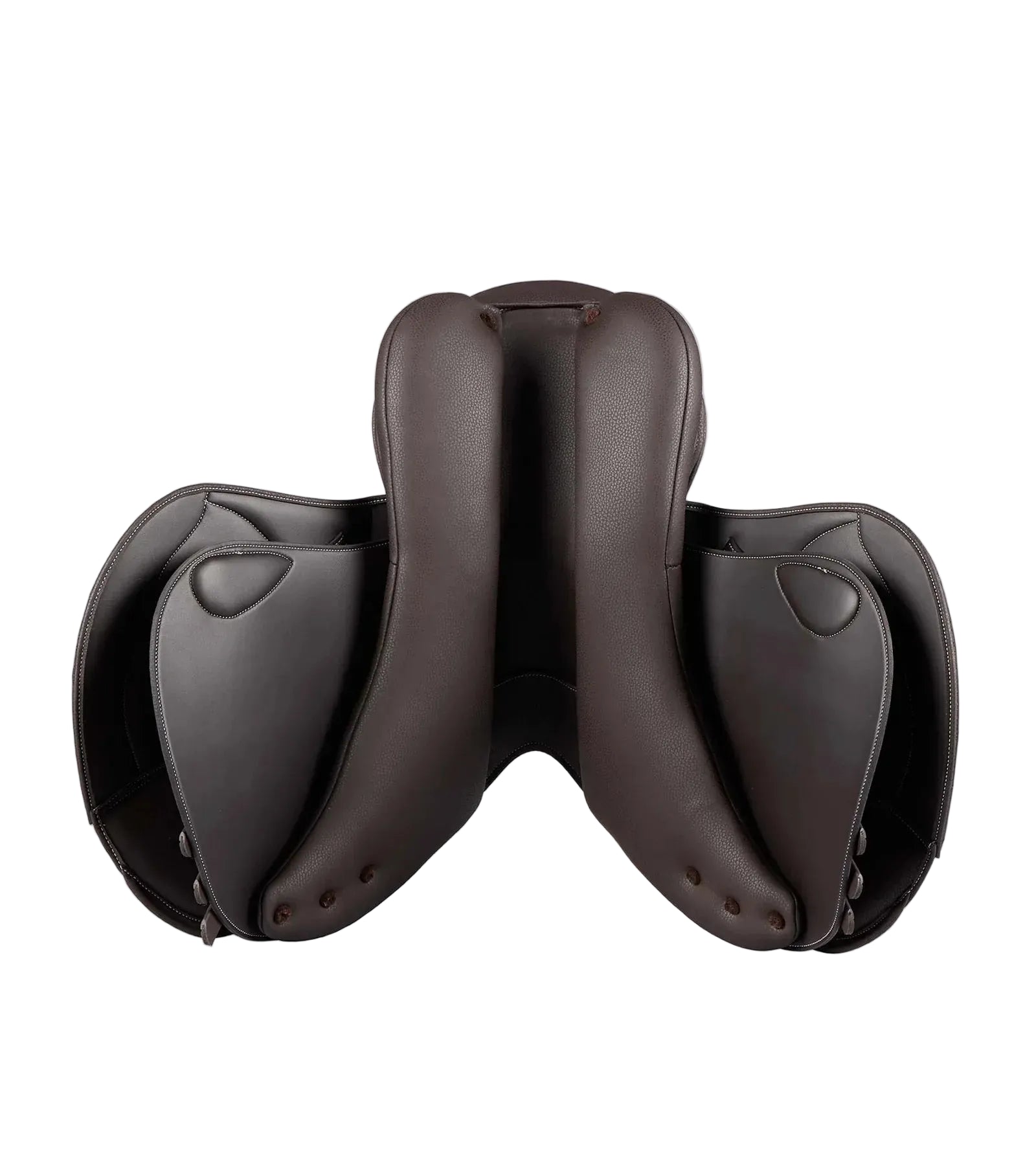 Genuine Leather Bastia Synthetic Dark Brown Jump Saddle