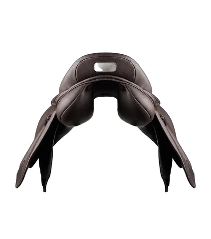 Genuine Leather Bastia Synthetic Dark Brown Jump Saddle