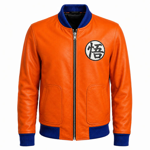 Goku Dragon Ball Z Leather Jacket