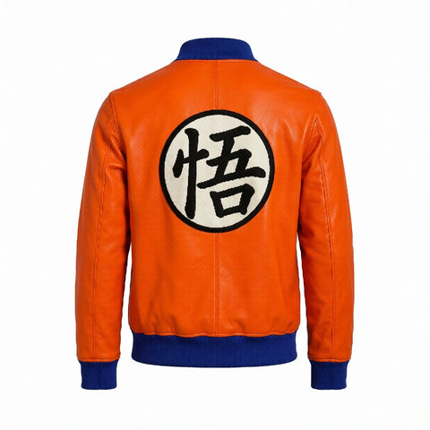 Goku Dragon Ball Z Leather Jacket