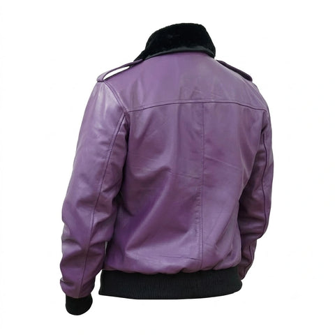 Batman 1989 Joker Goon Leather Jacket