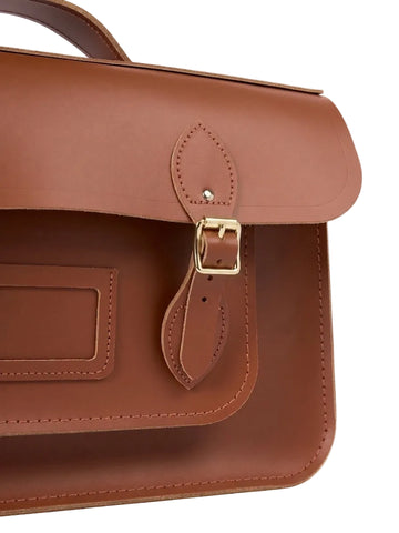 Handmade Backpack Brown Leather Satchel