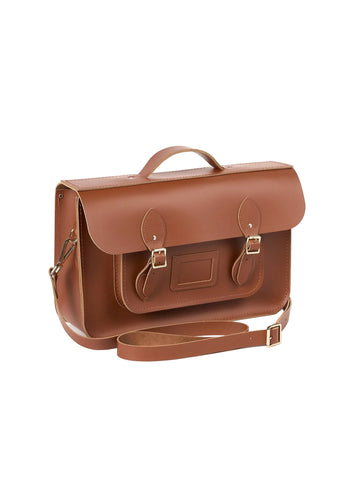 Handmade Backpack Brown Leather Satchel
