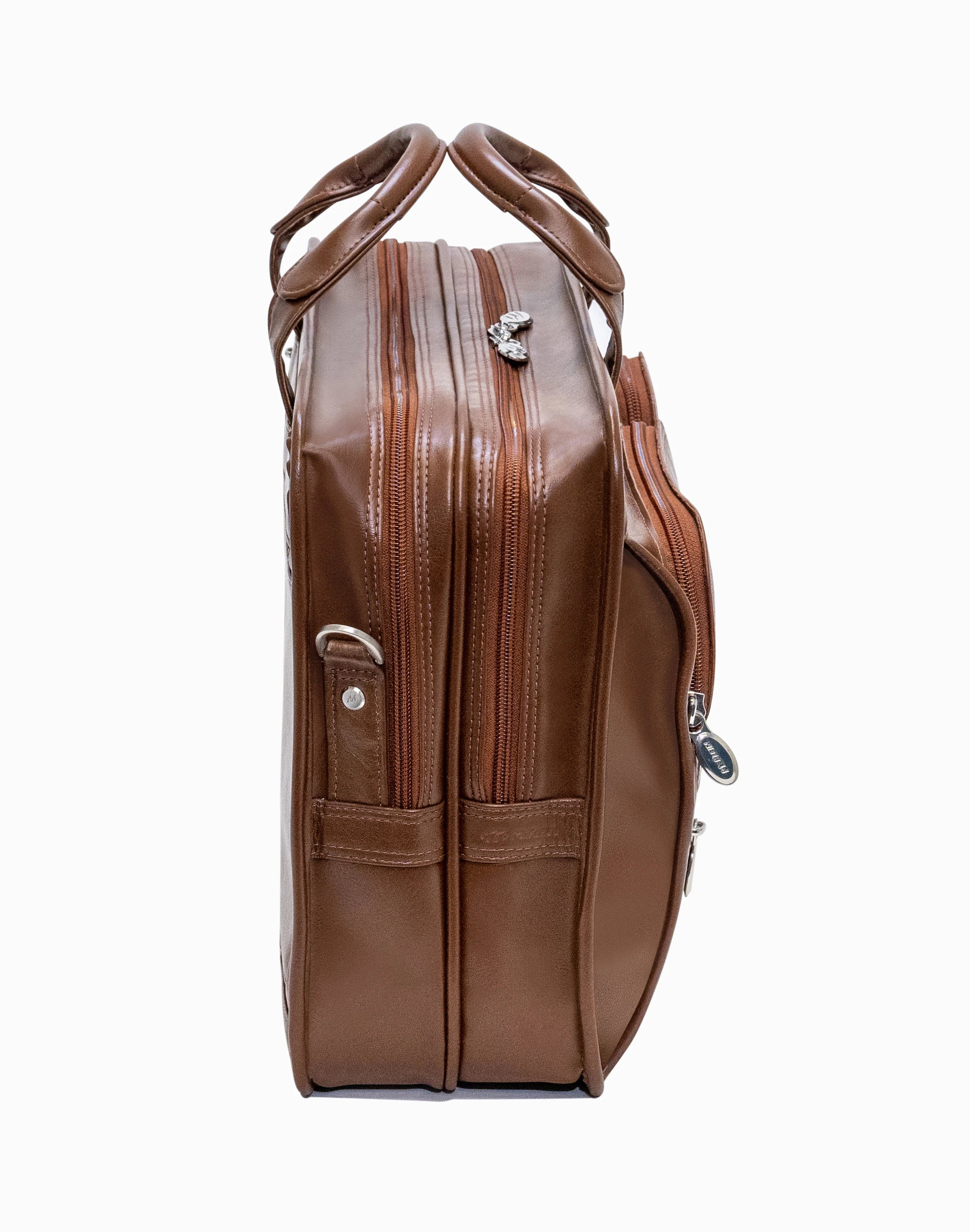 USA Hubbard Brown Leather Briefcase