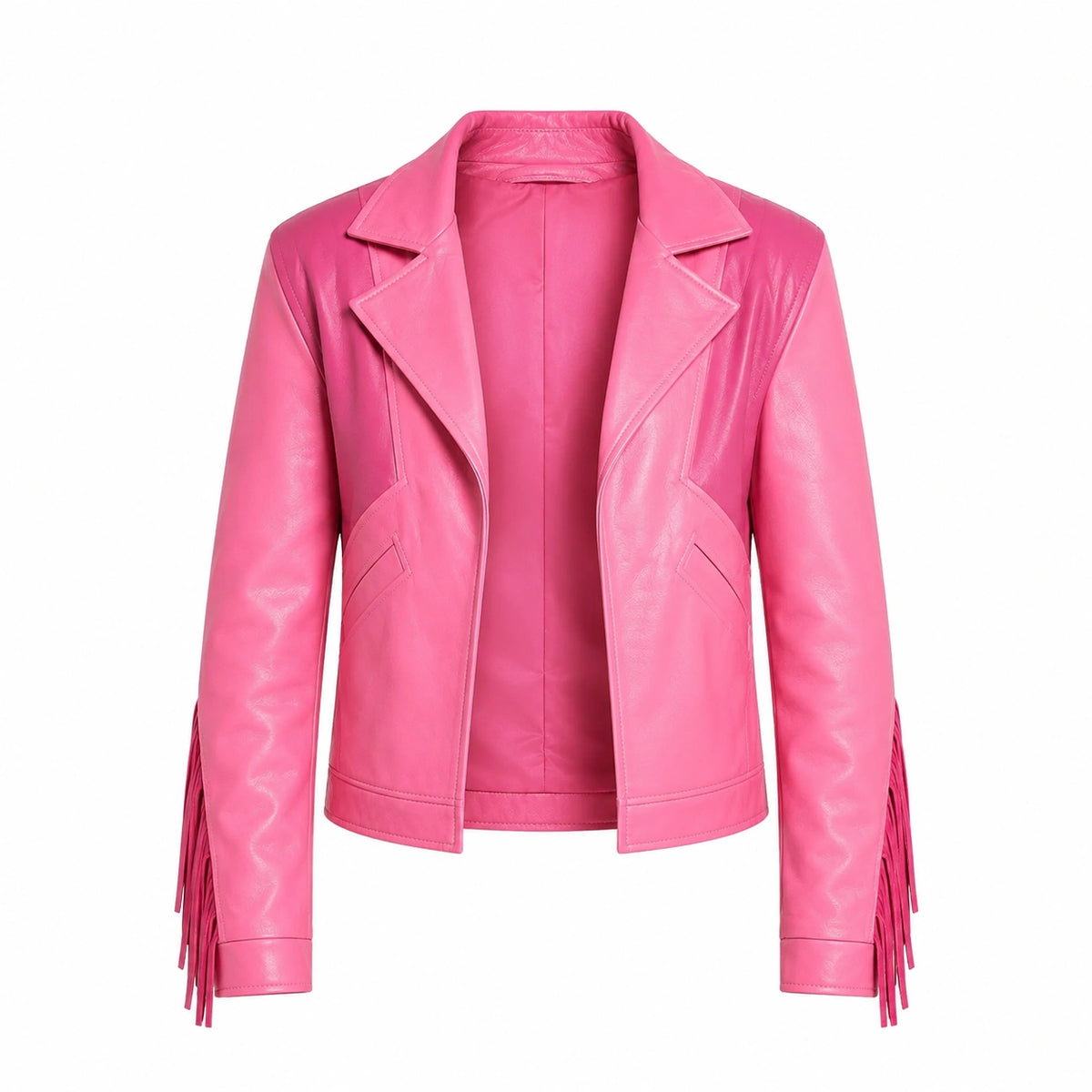 Jason Momoa A Minecraft Pink Leather Jacket