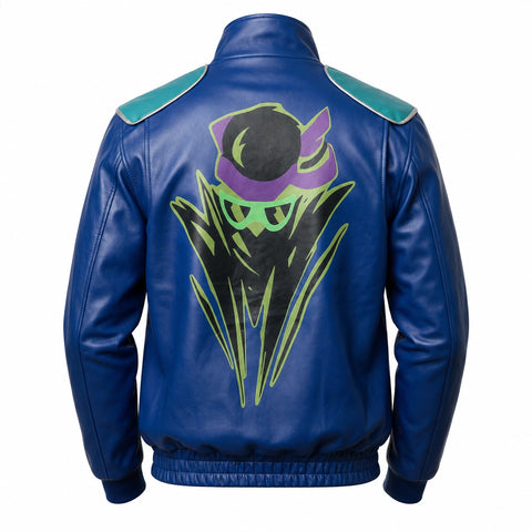 MK 2 Johnny Cage Blue Cosplay Jacket