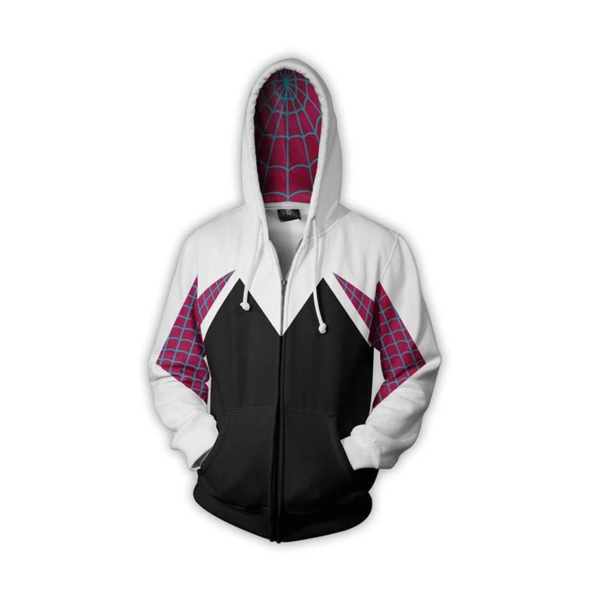 Spider Gwen Stacy Zip Up Hoodie