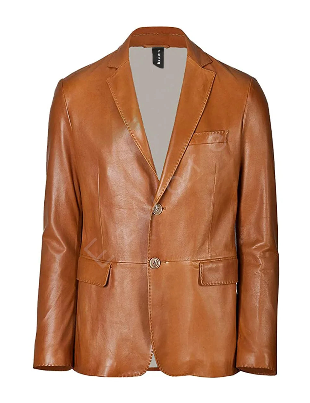 Men Lambskin Leather Blazer