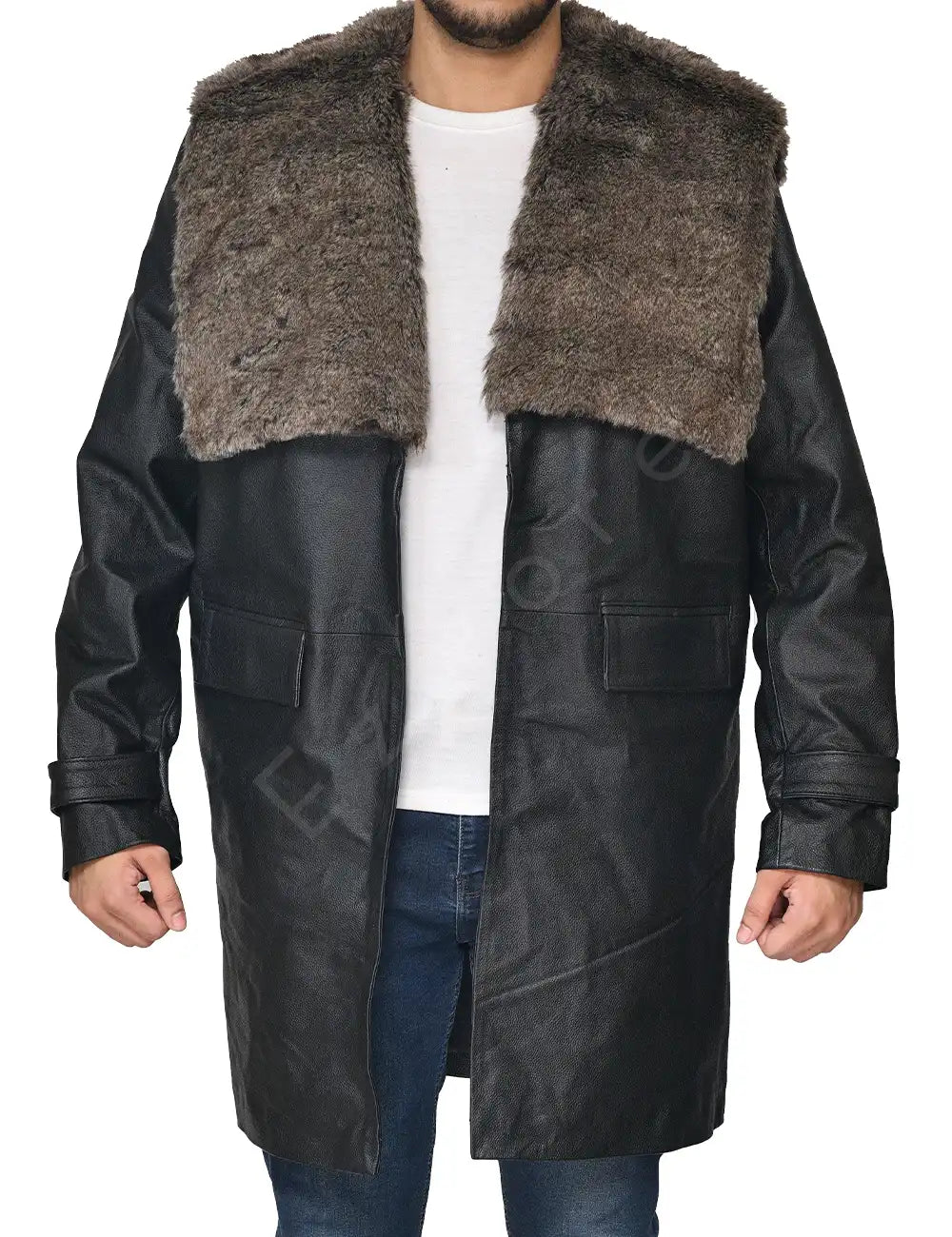 Men's Jayden Faux Fur Shearling Coat