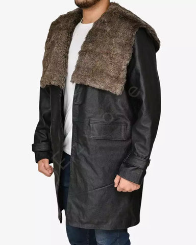 Men's Jayden Faux Fur Shearling Coat