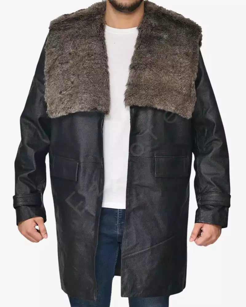 Men's Jayden Faux Fur Shearling Coat