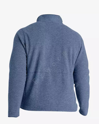 Men's Mountain Classic Blue Fleece Jacket