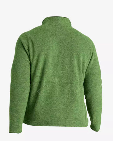 Men's Mountain Classic Green Fleece Jacket