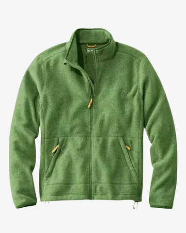 Men's Mountain Classic Green Fleece Jacket