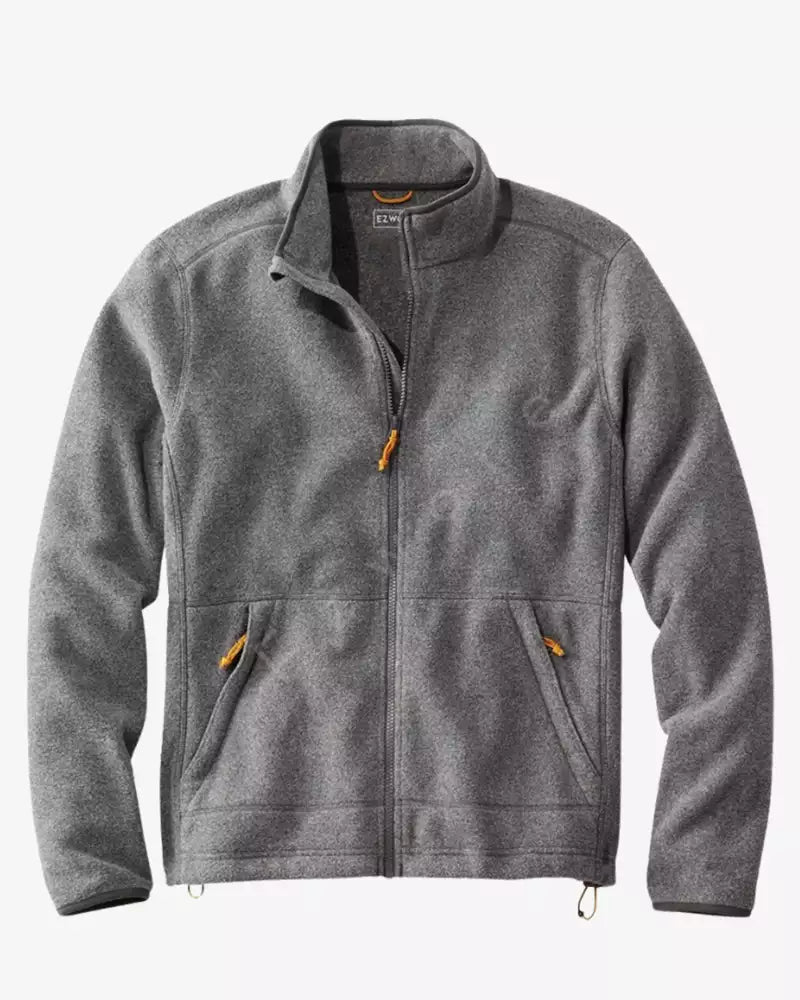 Men's Mountain Classic Grey Fleece Jacket