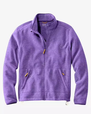 Men's Mountain Classic Purple Fleece Jacket