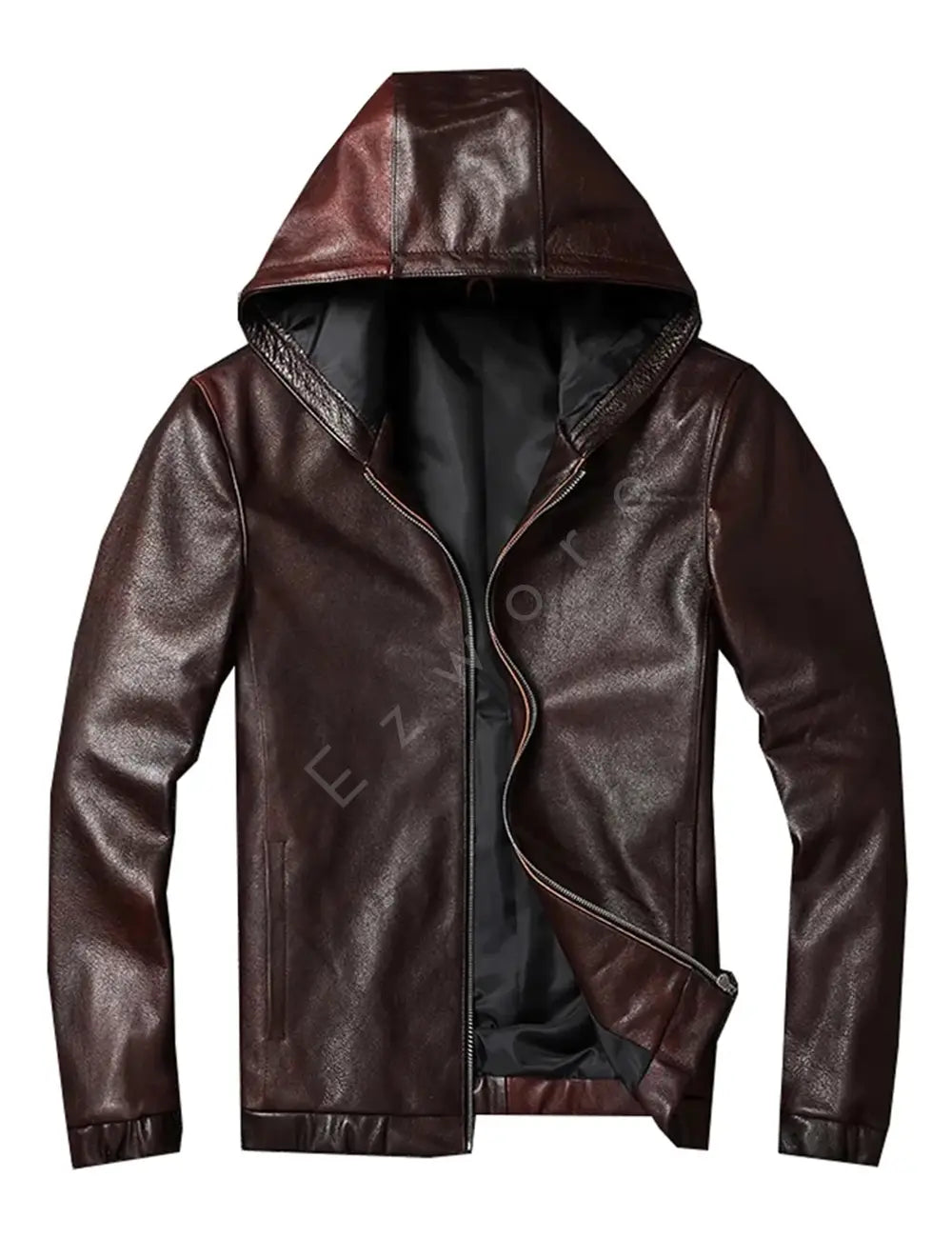 Mens Genuine Cowhide Leather Jacket
