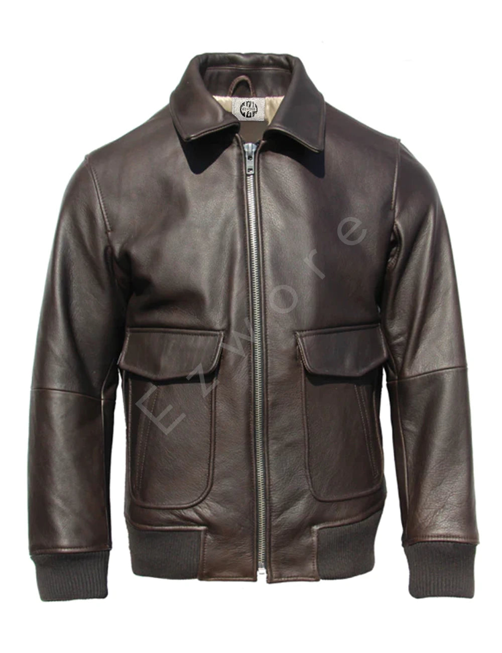 Mens Moto Fit Genuine Jacket