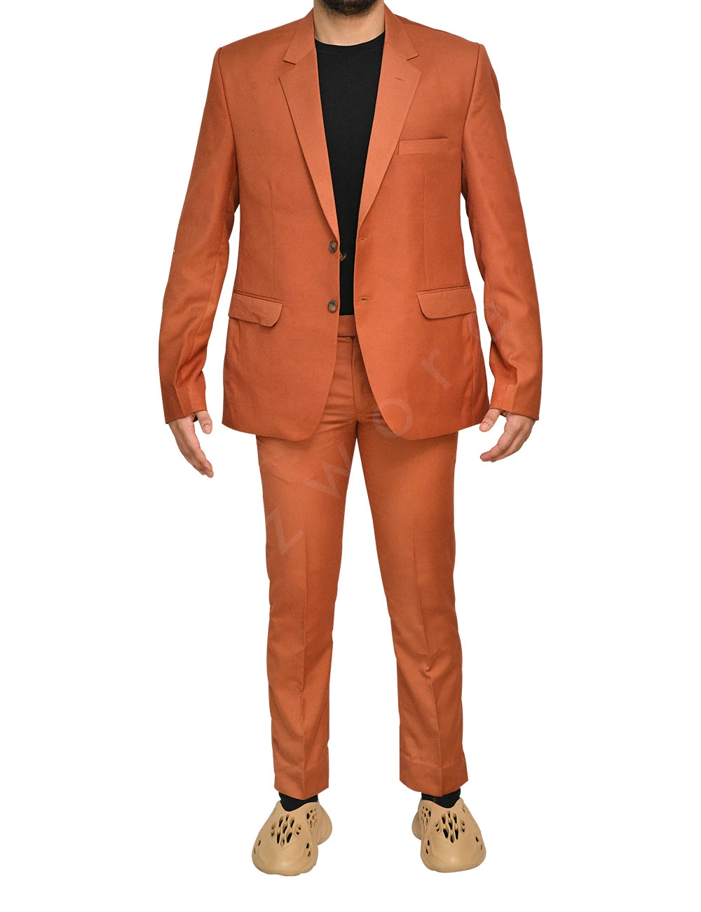 Mens Orange Suit