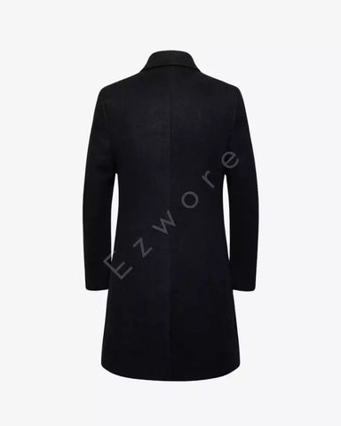 Mens Autumn and Winter Oversized Coat