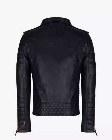 Mens Genuine Lambskin Leather Jacket