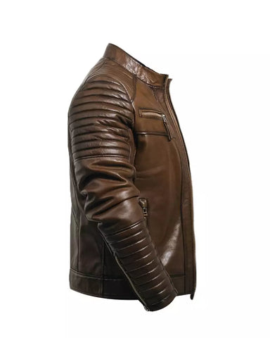 Mens Outwear Mars Leather Jacket