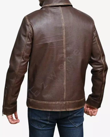 Mens Simple Brown Jacket