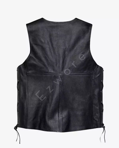 Mens Tradition II Leather Vest