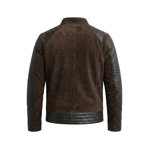 MK2 Johnny Cage Brown Suede Jacket