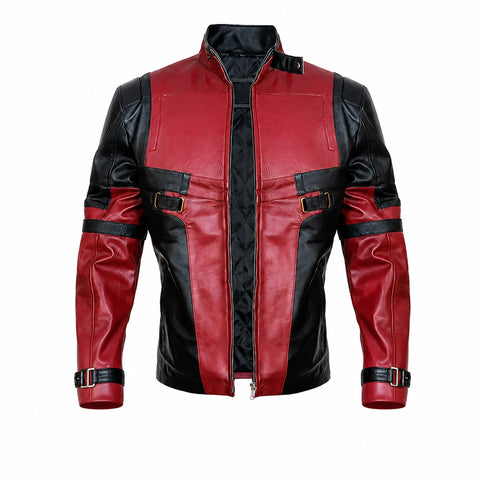 Deadpool 3 Ryan Reynolds Movie Leather Jacket