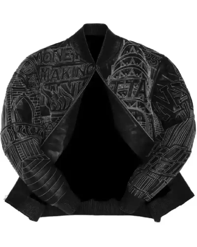 NYC Boro Quilted Pelle Pelle Leather Jacket