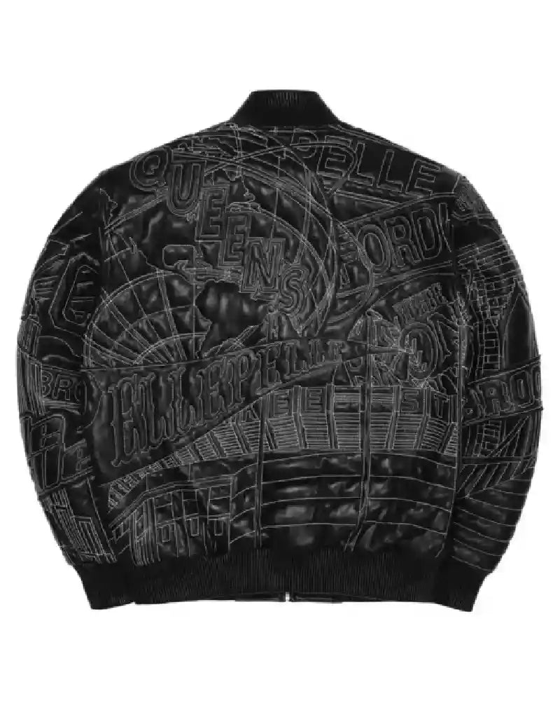 NYC Boro Quilted Pelle Pelle Leather Jacket