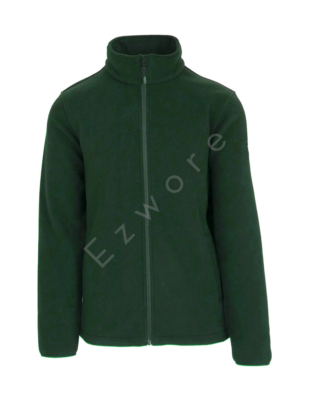 Pareman Melange Green Fleece Jacket