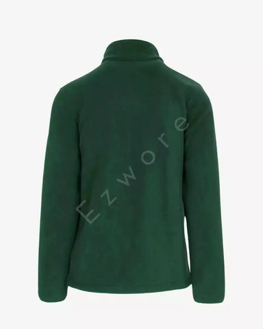 Pareman Melange Green Fleece Jacket